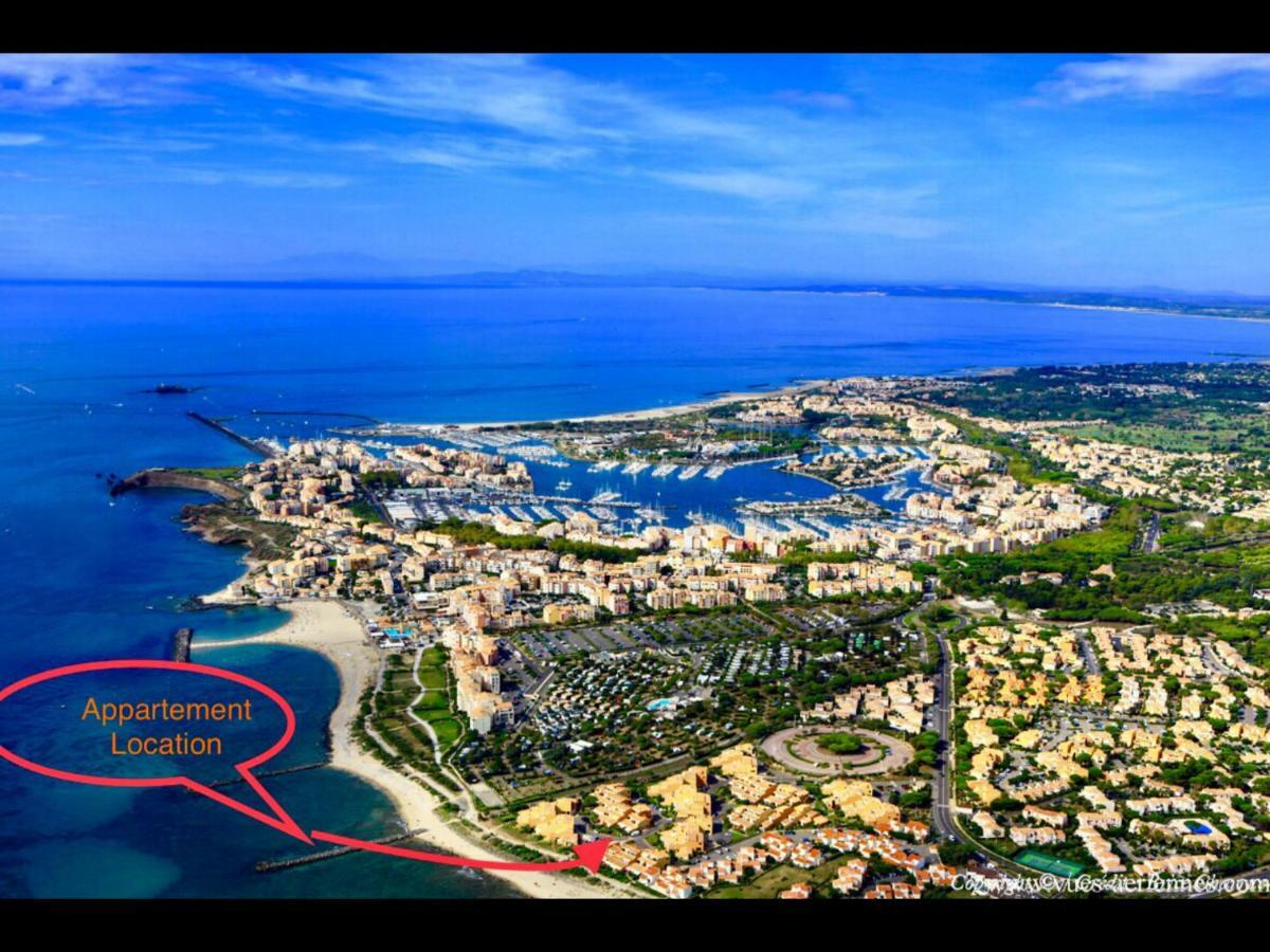 Residence Le Neptuna T2 Direct Plage Wifi Clim Агд Экстерьер фото